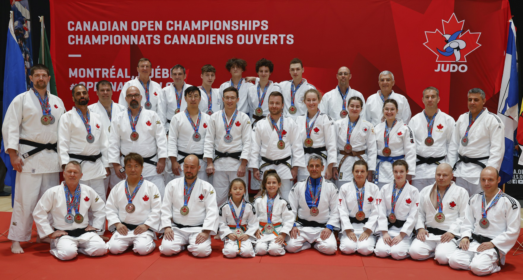 Judo Canada medallist Kata National 2023